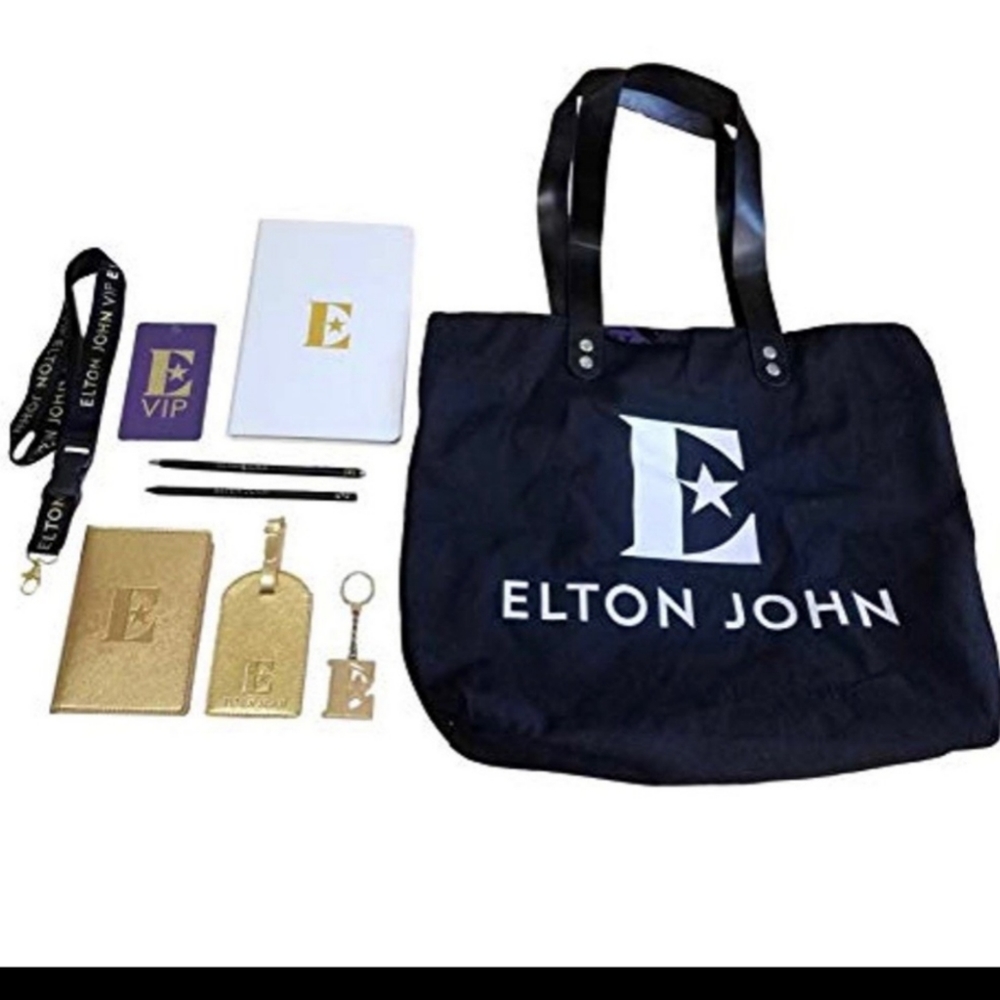 Elton John COMPLETE AUTH VIP SWAG BAG